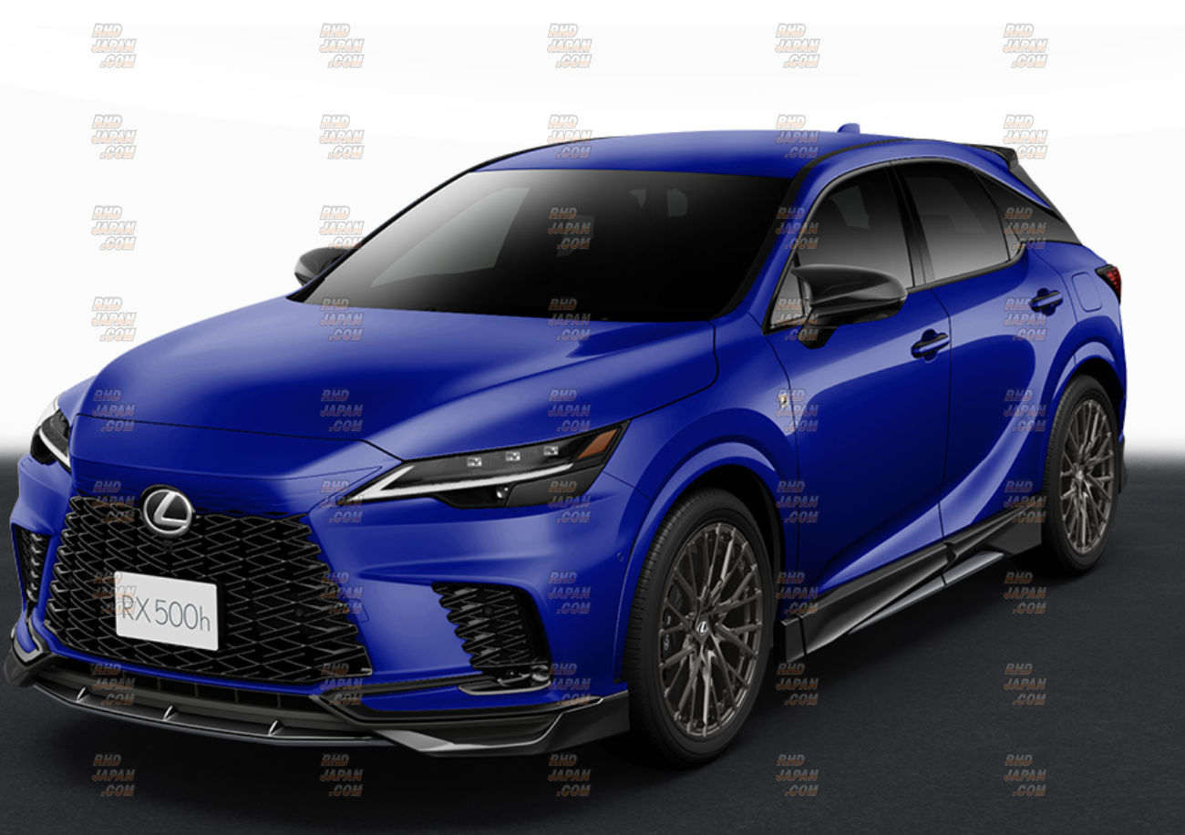 TRD F Sport Parts Rear Under Diffuser Black Edition - Lexus RX
